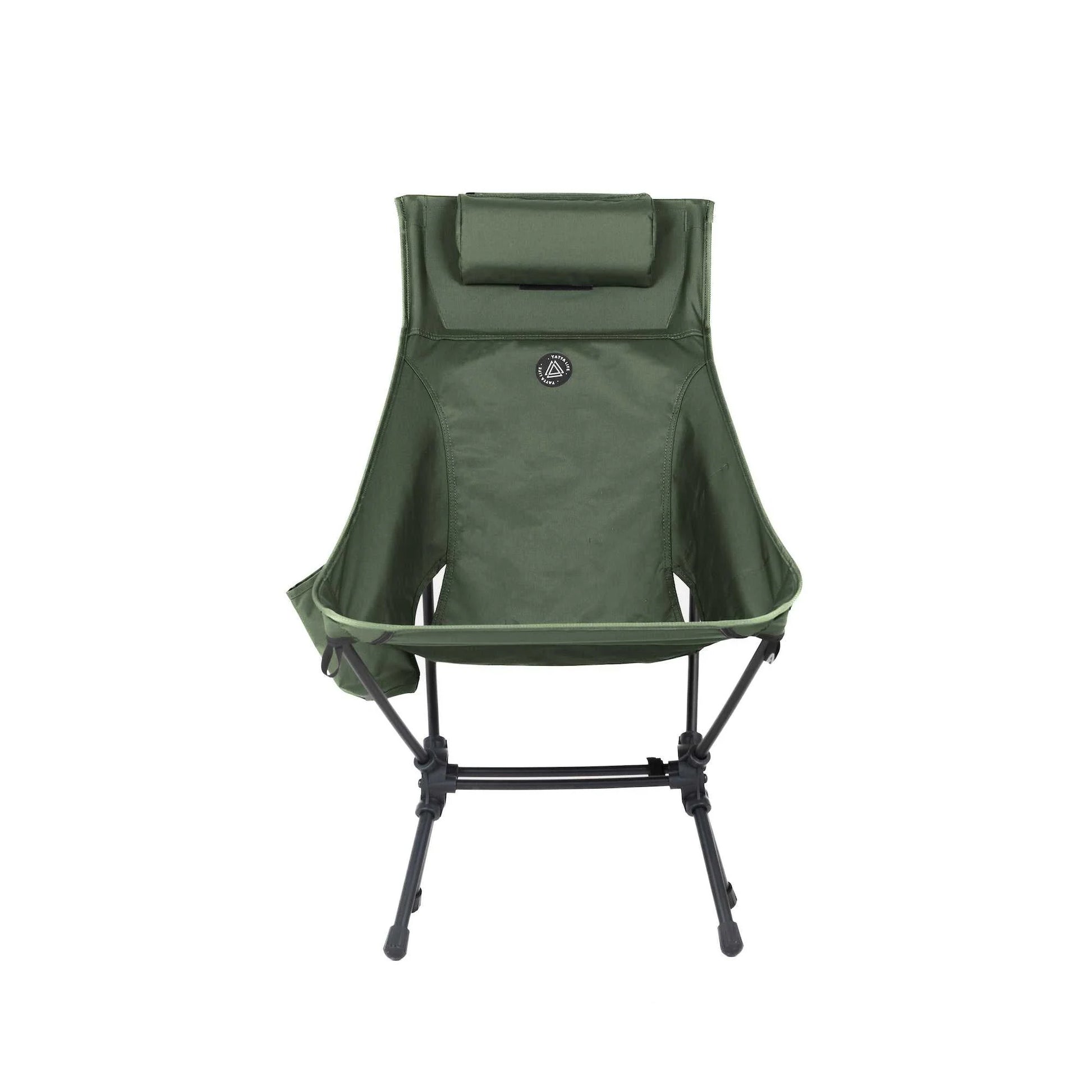 High Back Ultralight Folding Camping Chairs with Storage Pouches