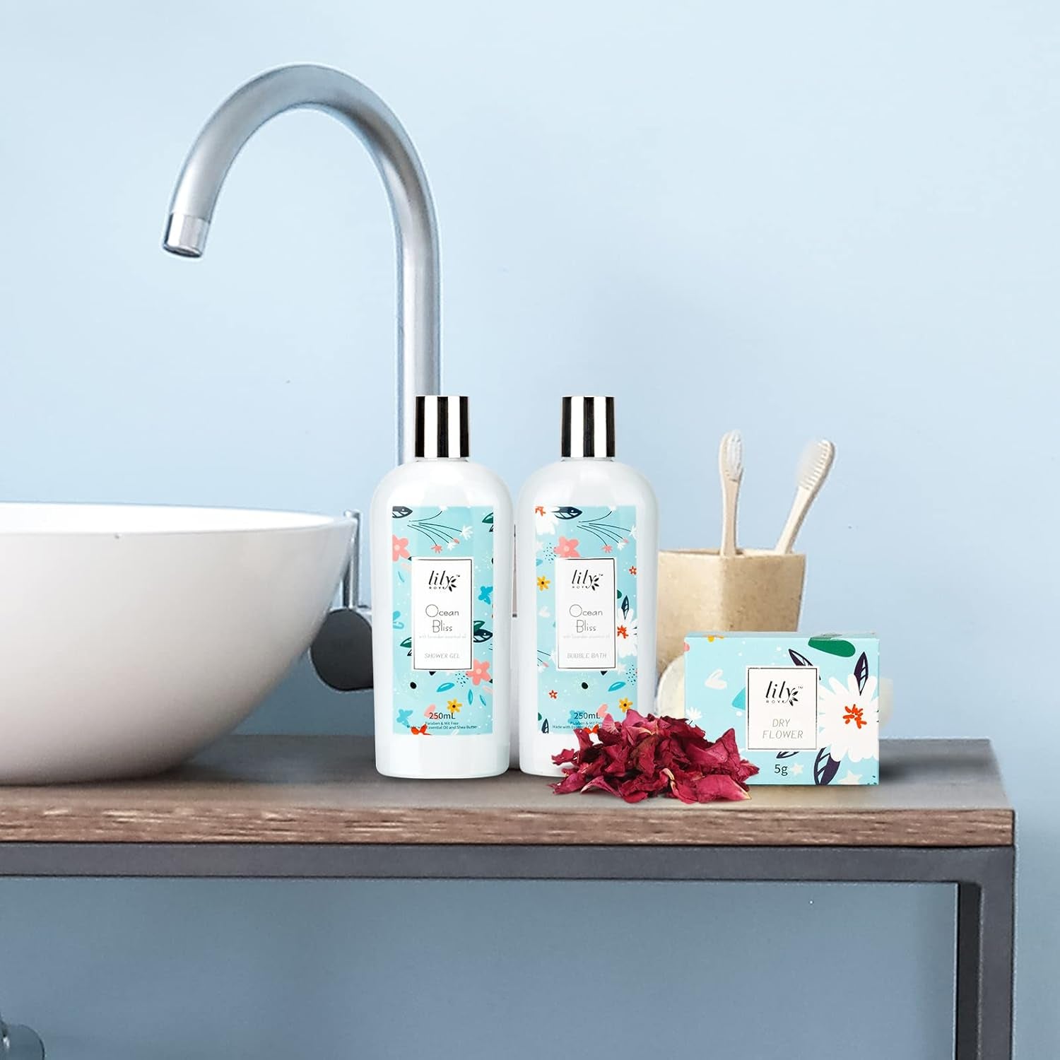 Perfumes Spa Gift Baskets Set Spa Bath Gift Set Bath and Body Gift Basket Set for Women and Men 18 Pcs Gifts Basket Set Spa Kit Christmas Birthday Gifts Set for Fathers Day Mothers Day