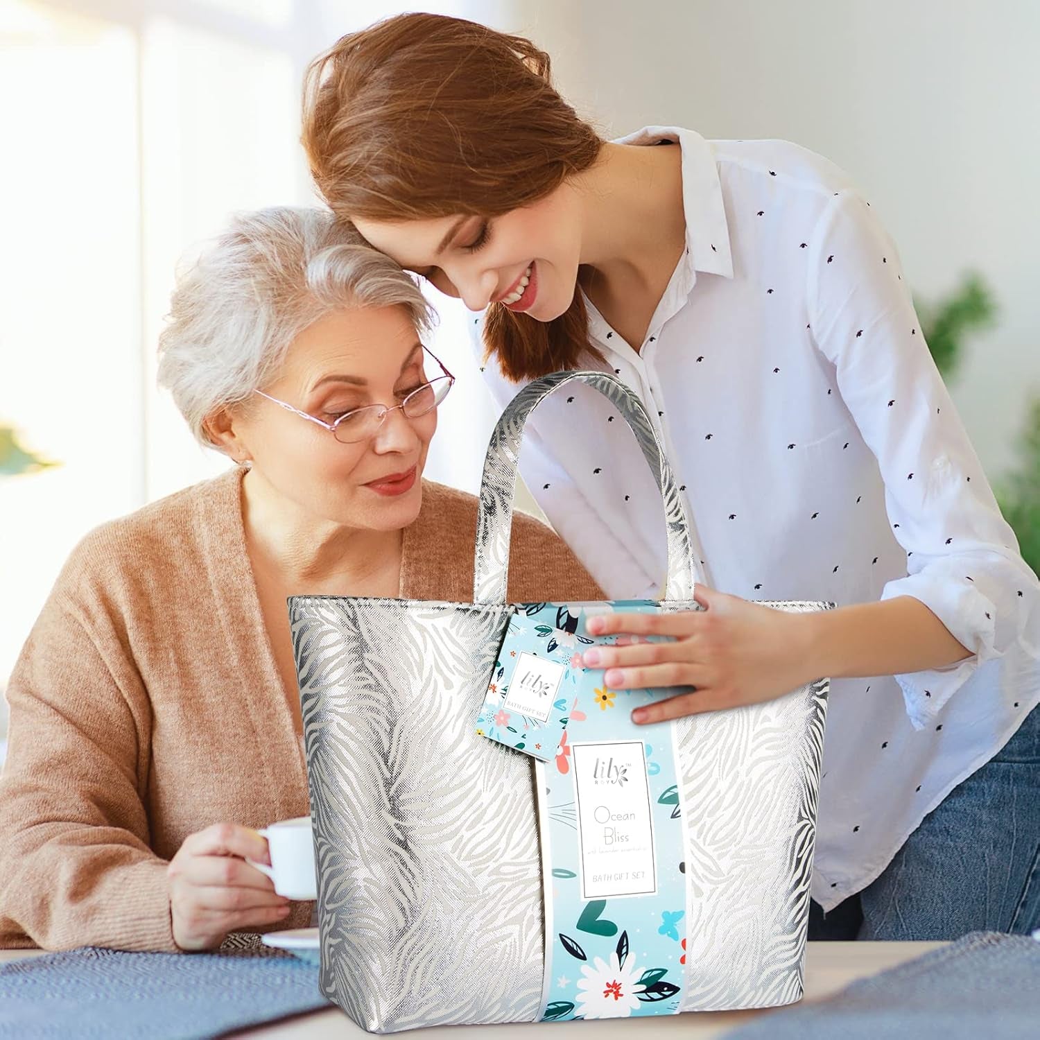 Perfumes Spa Gift Baskets Set Spa Bath Gift Set Bath and Body Gift Basket Set for Women and Men 18 Pcs Gifts Basket Set Spa Kit Christmas Birthday Gifts Set for Fathers Day Mothers Day