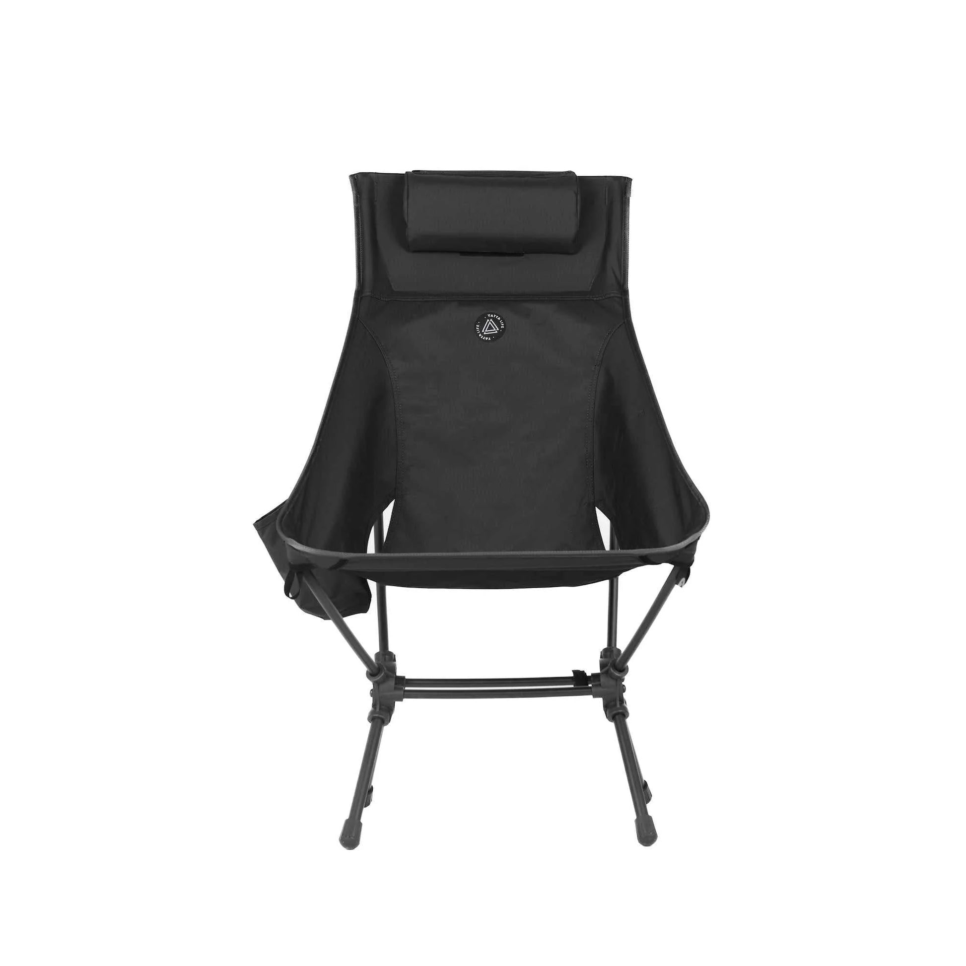 High Back Ultralight Folding Camping Chairs with Storage Pouches