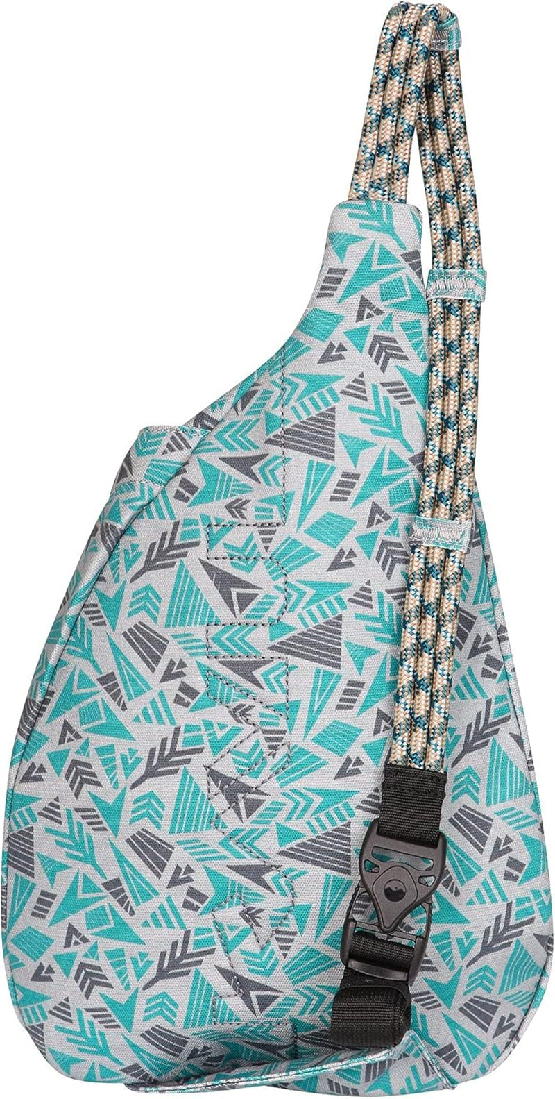 Mini Organic Rope Bag Sling Crossbody Backpack - Arrow Mix